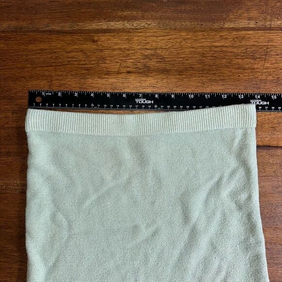 MPC Minkpink Ribbed Knit Pencil Knee Length Skirt - Picture 4 of 5